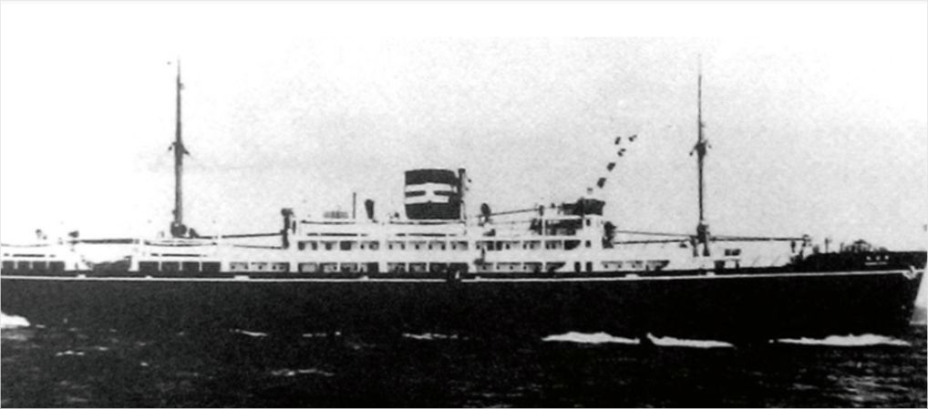 1945년 8월24일, 일본 교토부 마이즈루시 앞바다에서 침몰한 ‘우키시마호’