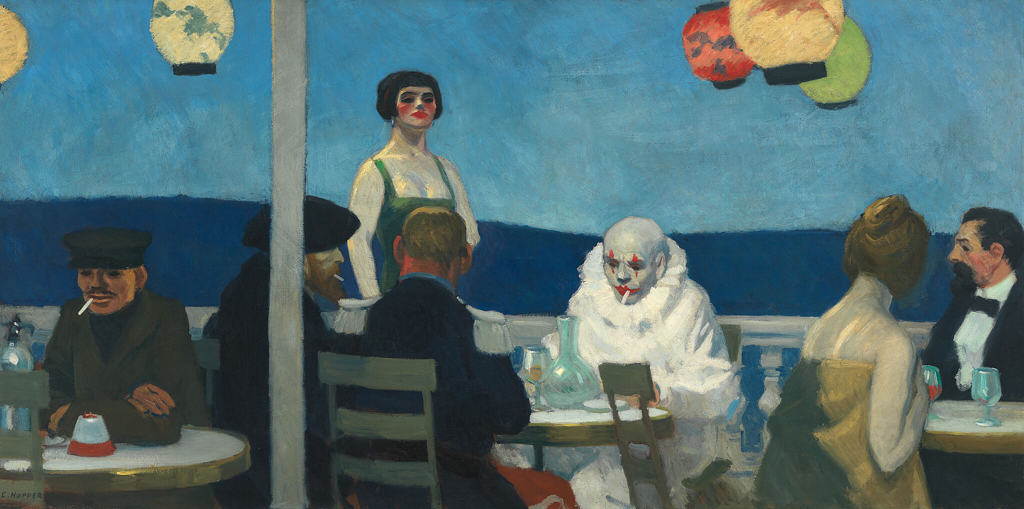 〈푸른 저녁(soir bleu)〉, 1914, 91.8×182.7cm, 캔버스에 유채, 휘트니 미술관