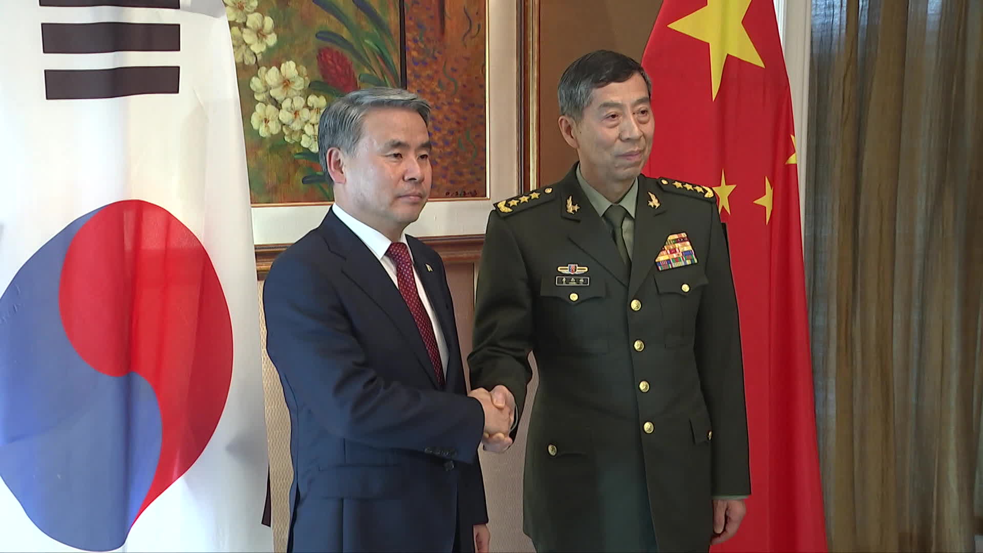 지난 3일 이종섭 국방부 장관과 중국 리샹푸 국방부장이 양자회담을 가졌다.