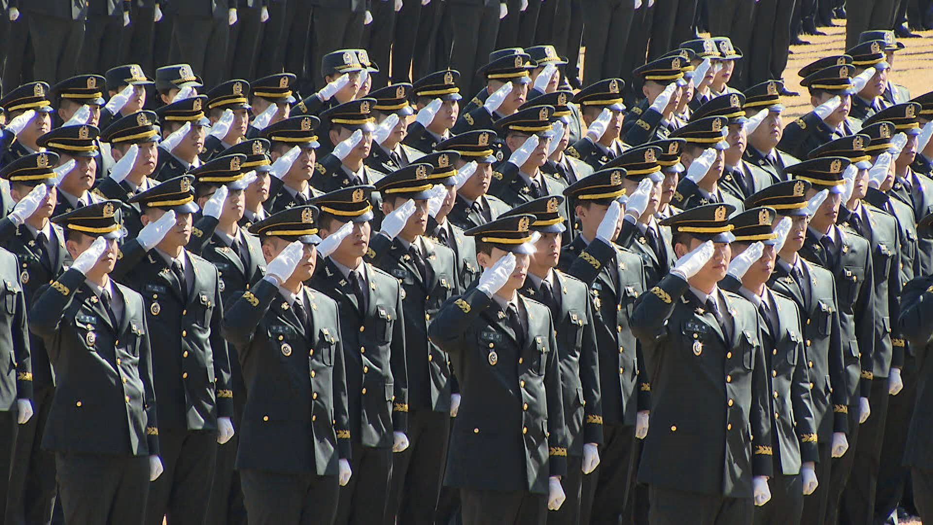 2023년 학군장교(ROTC)  통합 임관식이 지난 2월 28일 충청북도 괴산군 육군학생군사학교에서 거행됐다