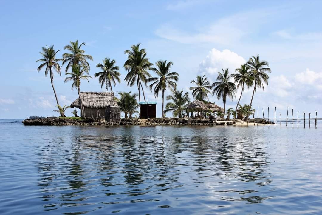 구냐 얄라 섬(Guna Yala island in Panama)