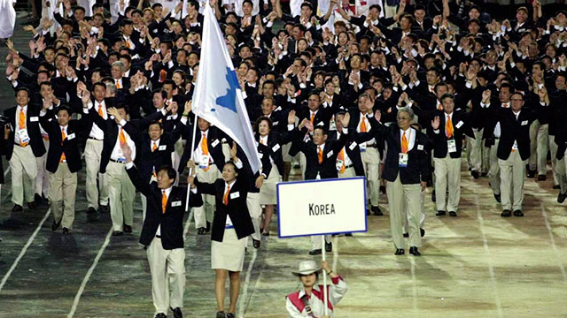 2000년 시드니 올림픽 남북한 첫 공동 입장