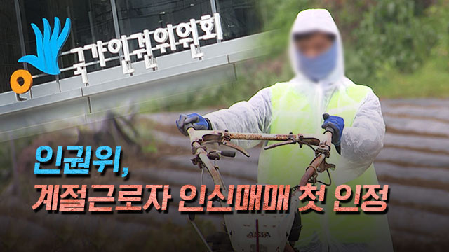 [단독] 인권위, 계절근로자 ‘인신매매’ 첫 인정…전담기관 설립 권고