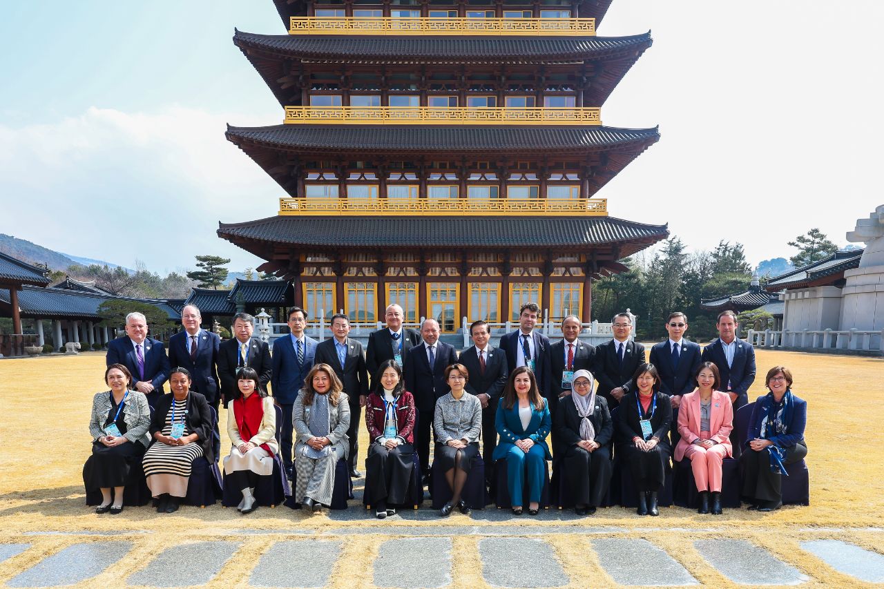 경주에서 열린 APEC 제1차 고위관리회의에 참석한 각 회원국 대표 @외교부