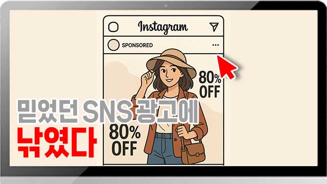SNS에 ‘브랜드 80% 할인’ 광고? 클릭 말고 의심부터