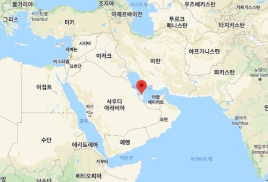 카타르 지도