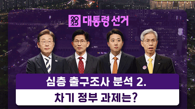 이재명 재판 계속 64%-중단 26%…집무실은 ‘청와대’ [심층출구조사]②