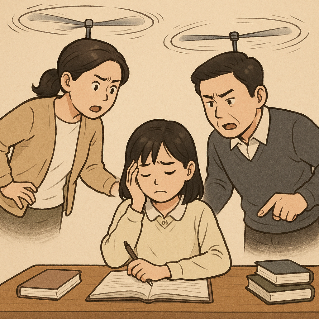 ‘헬리콥터 부모’가 자녀 정신건강까지 해친다고?