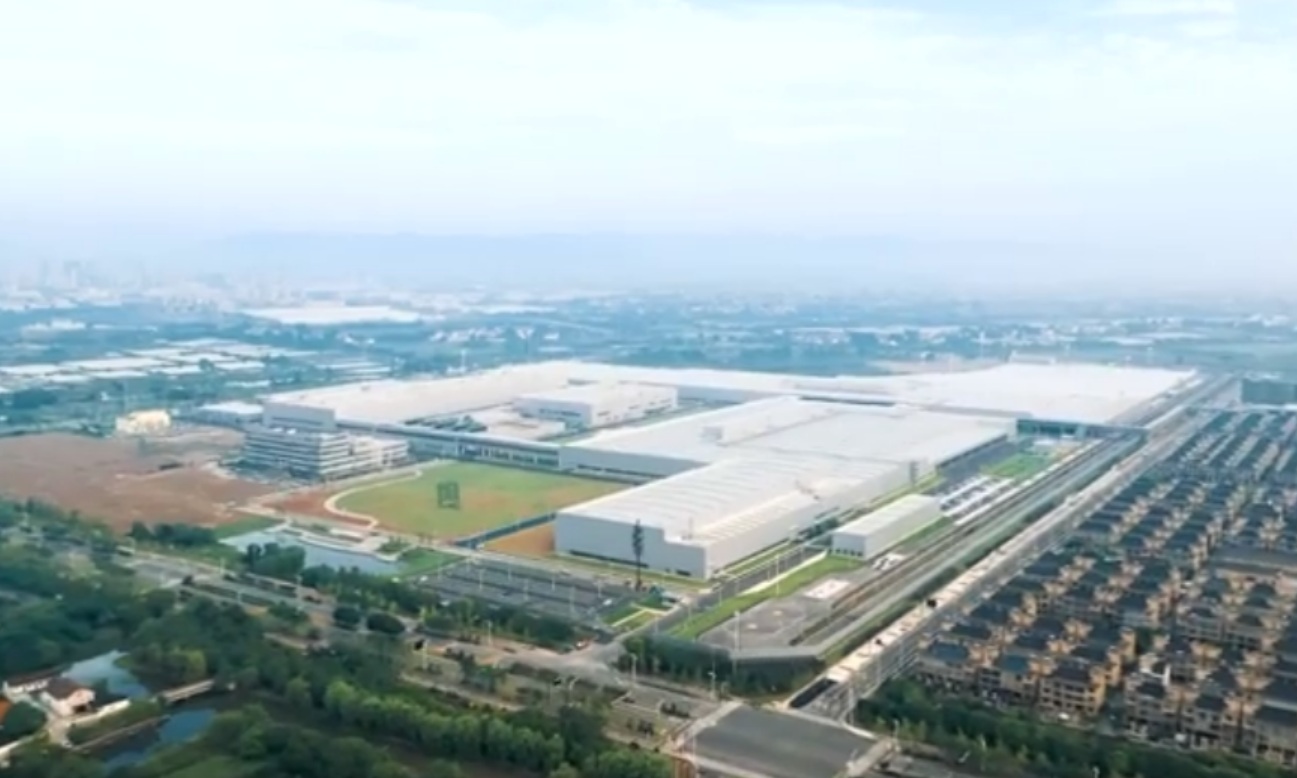 지리자동차 창싱기지, 중국 저장성 후저우시에 자리잡고 있다(영상제공: 지리자동차)