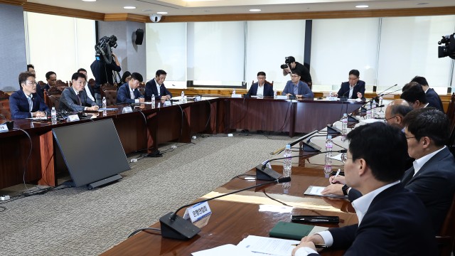 석유화학 사업 재편 금융권 간담회 (사진 출처 : 연합뉴스)