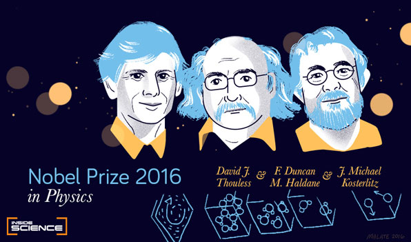 2016년 노벨 물리학상은 초전도성의 위상 전이 현상을 규명한 영국 연구진이 수상했다.