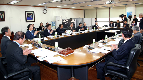 대한체육회가 11일 서울 올림픽회관 13층 회의실에서 미래기획위원회 제1차 회의를 열었다.
