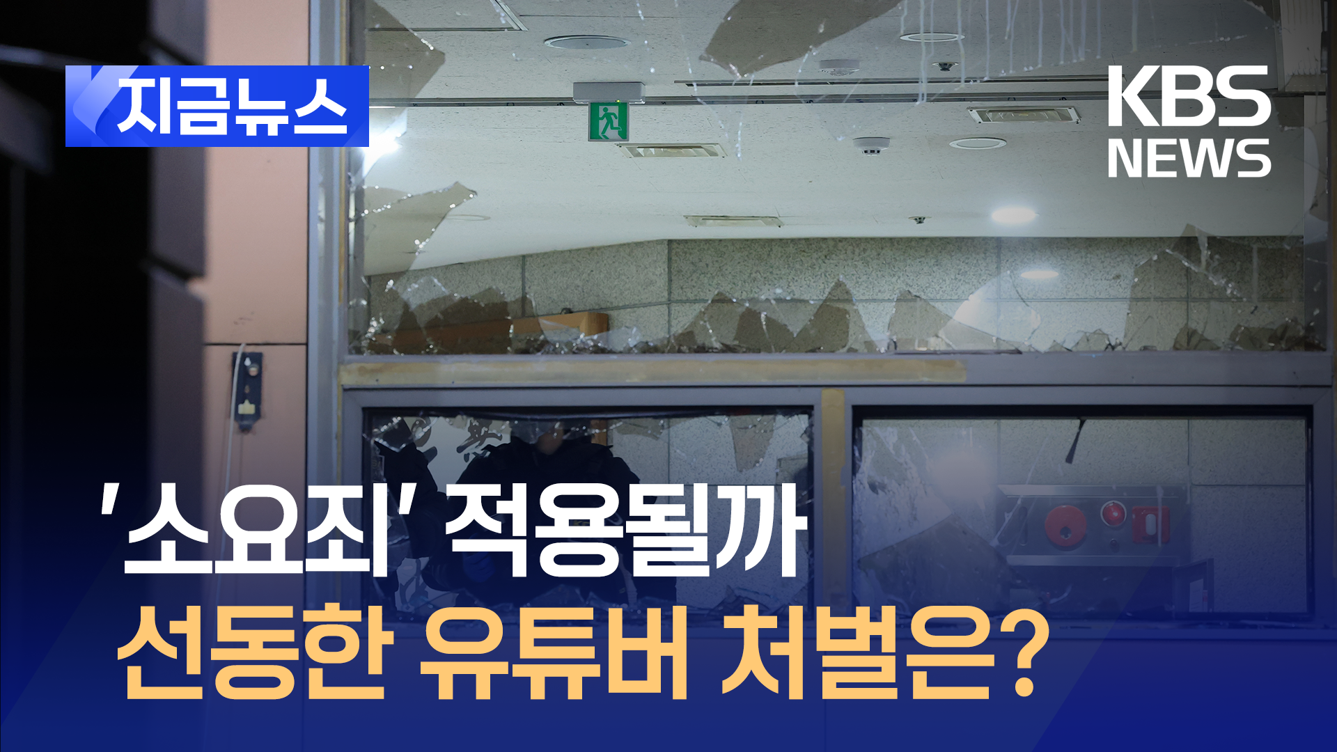 ‘서부지법 폭동’ 중형은 불가피…선동 유튜버들은? 