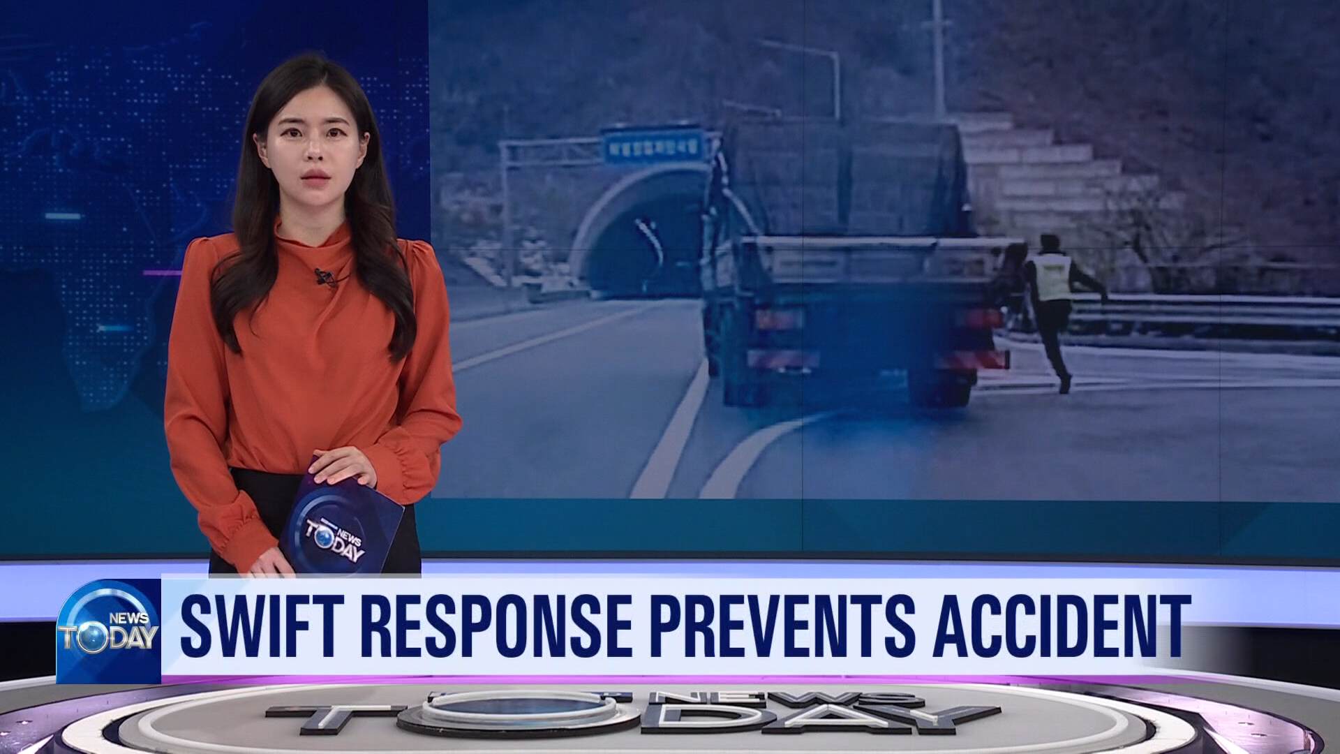 [News Today] SWIFT RESPONSE PREVENTS ACCIDENT