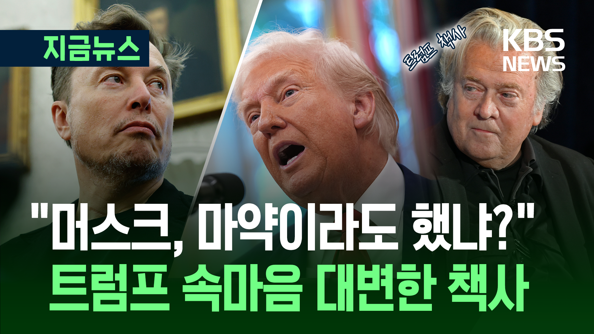 ‘트럼프 책사’, 머스크 공격 가세…“불법체류·마약 의혹 조사하라”