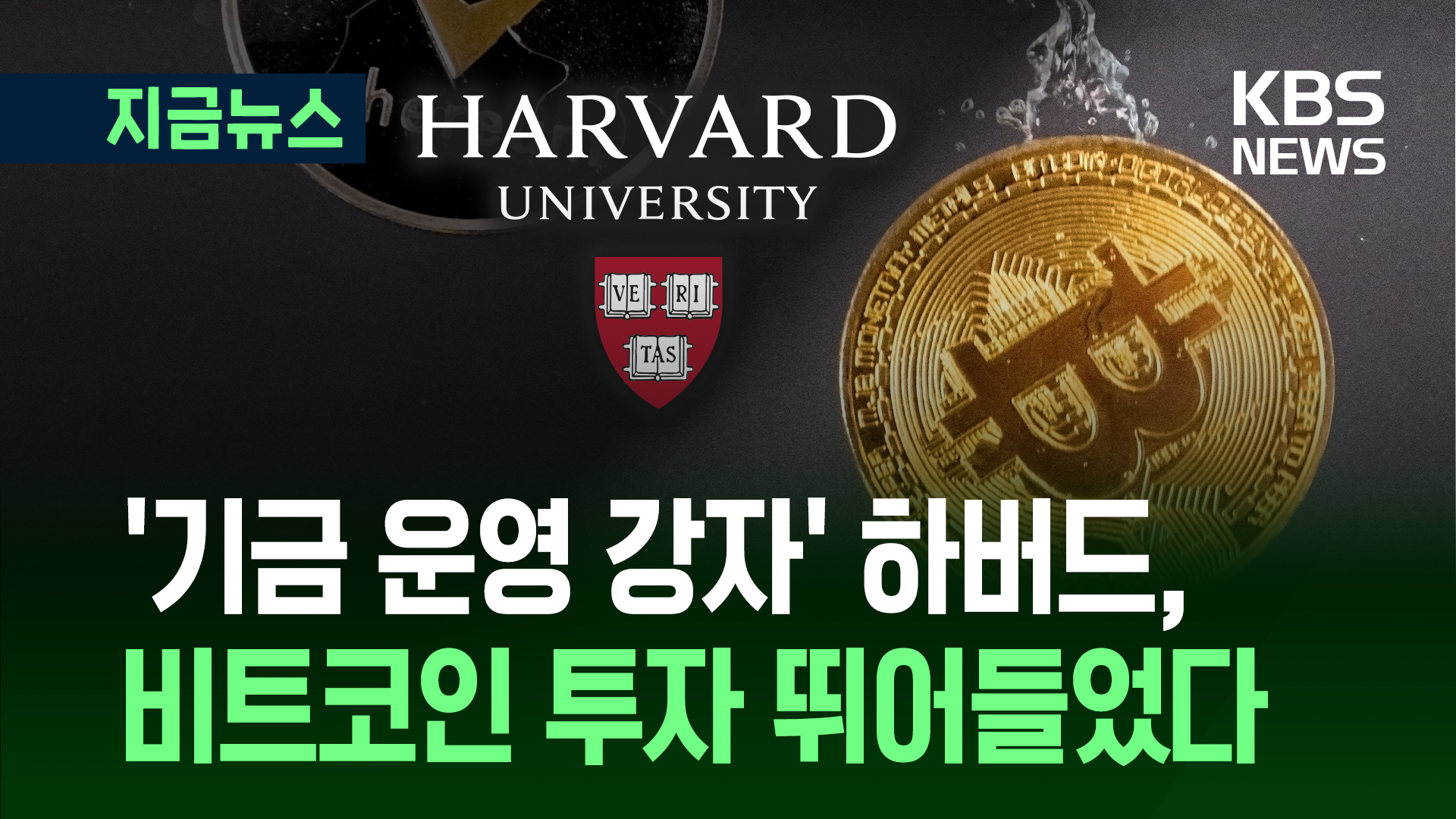 미 하버드대, 코인 투자 시작…1600억원 비트코인 ETF에 베팅