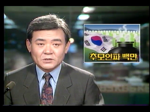 현충일 추모 인파 100만명