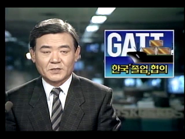 GATT총회, 한국수입자유화국 지정 논의