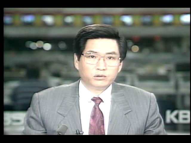 노태우 대통령 당무보고 받아