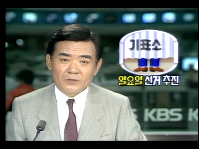 일요일 선거 추진