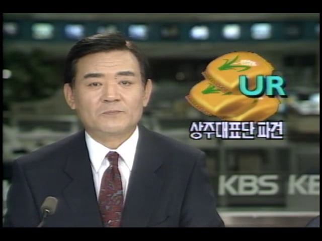 우루과이라운드 협상 실무대표단 파견