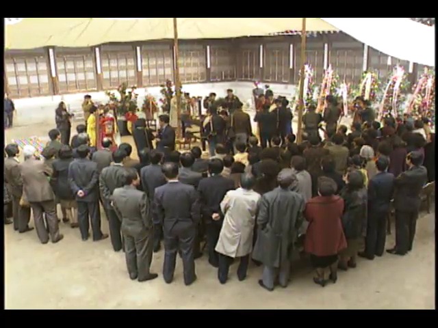 귀순한 고영환 북한외교관의 결혼식