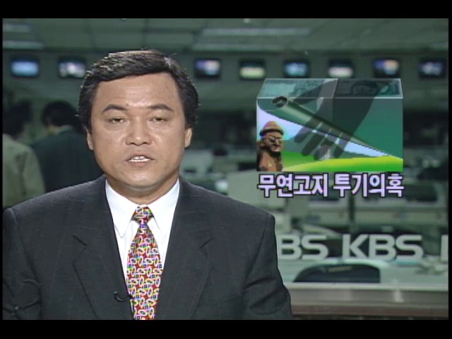 민주자유당의원 재산공개 무연고지투기의혹