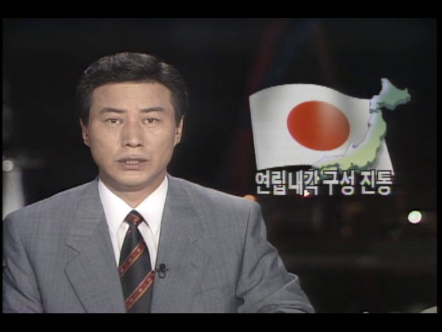 일본 연립내각 구성 진통