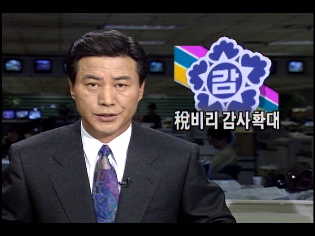 세무 비리 감사확대...분당.일산.평촌 등