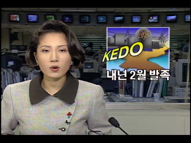 KEDO 내년 2월 뉴욕에서 정식 발족