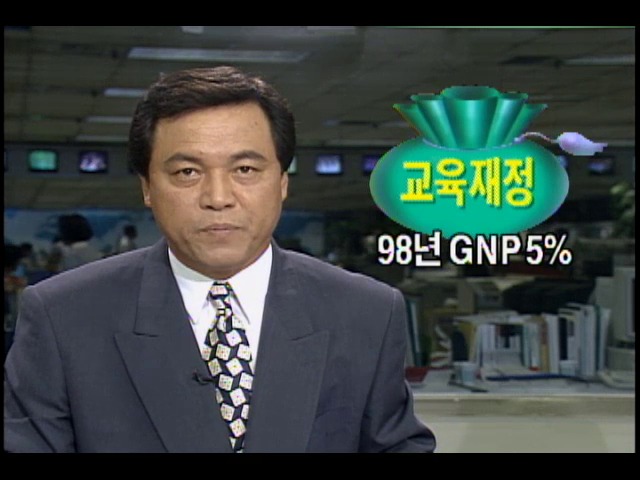 교육재정 1998년에 24조 원