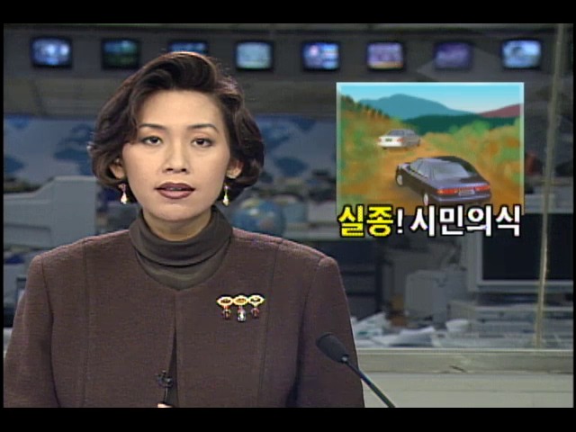 실종된 시민의식