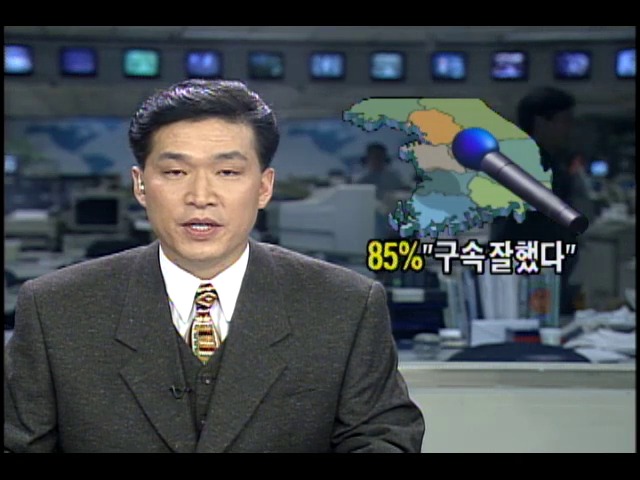 국민 85% "전두환 전 대통령 구속 잘했다"