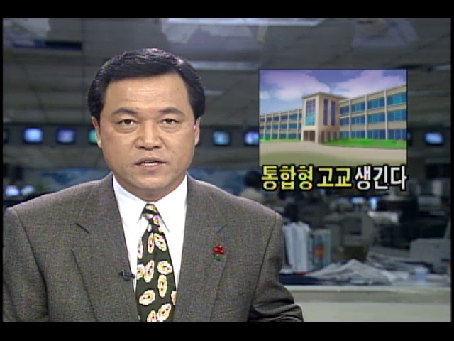 1997년 통합형 고등학교 생긴다