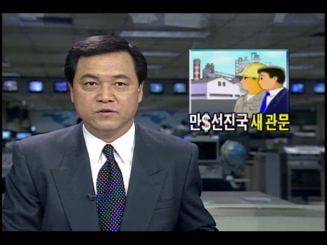 국민소득 만달러, 선진국 새관문