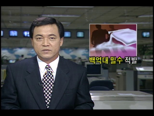 백억원대 필로폰 밀수조직 적발