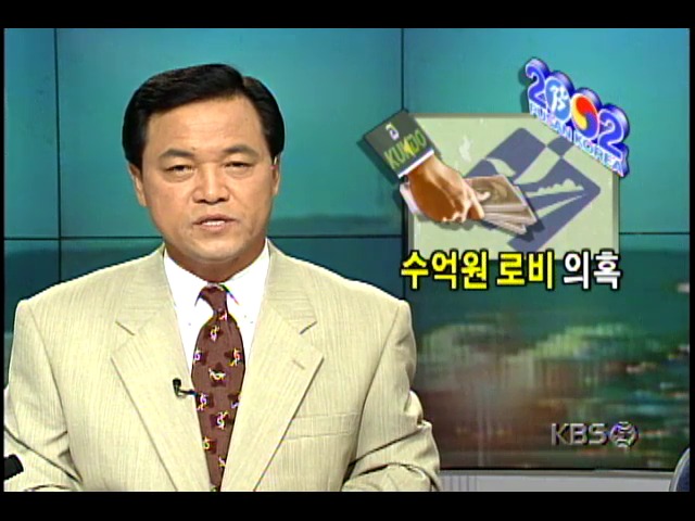 2002년 부산 아시안게임 수익사업권 허가 관련 수억원 로비 의혹