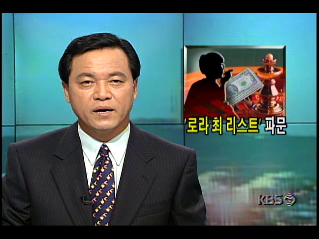 미국 원정도박꾼 적발 계기된 '로라 최 리스트' 파문