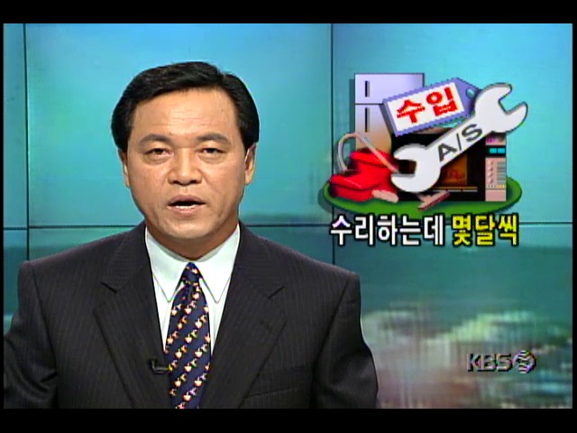 외제 가전제품, 애프터서비스 미흡