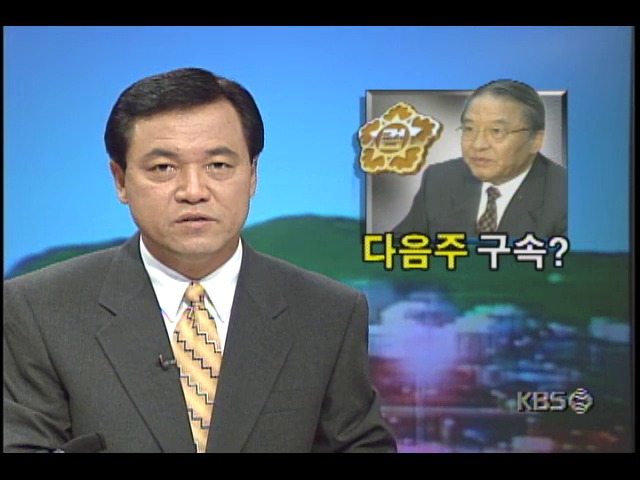 다음주 구속?; 외환위기 관련 소환되는 강경식 전부총리와 강씨