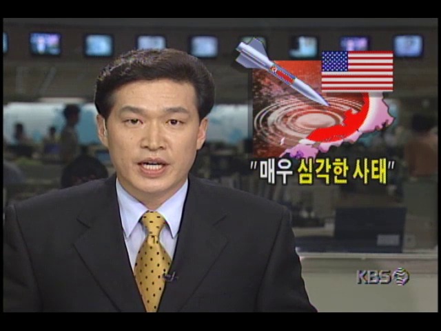 북한 미사일실험 매우 심각한 사태