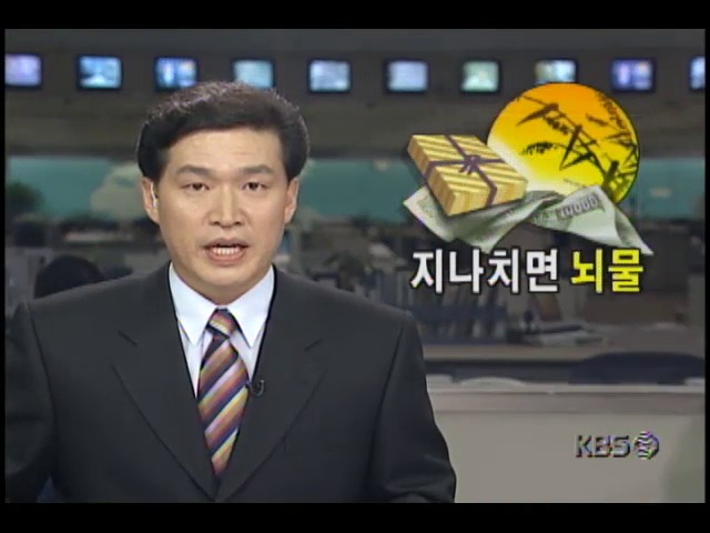 [KBS국민제안] 명절 선물, 지나치면 뇌물