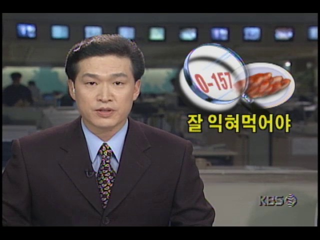 [[O-157 감염 관련] 잘 익혀먹어야