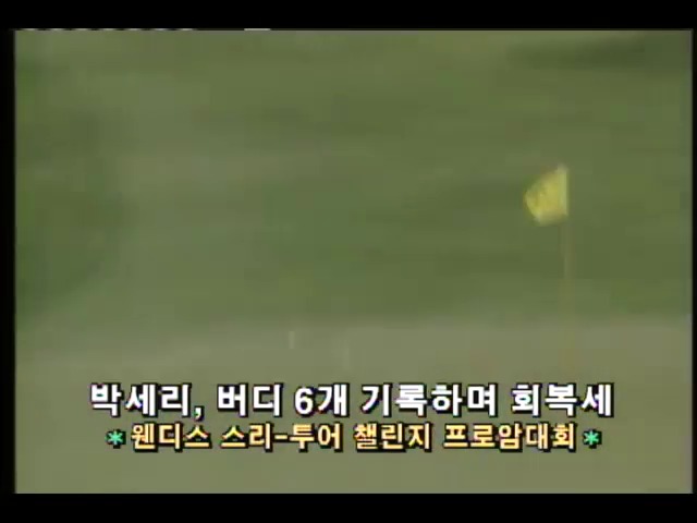 [스포츠 단신] 박세리, 버디 6개 기록하며 회복세 외 3건