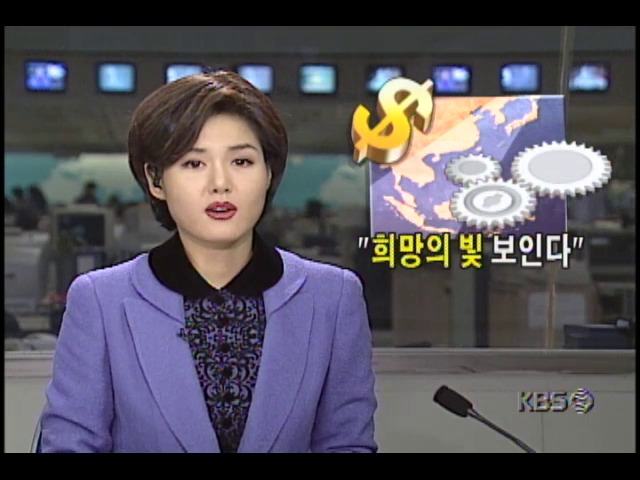 국제통화기금, 희망의 빛 보인다