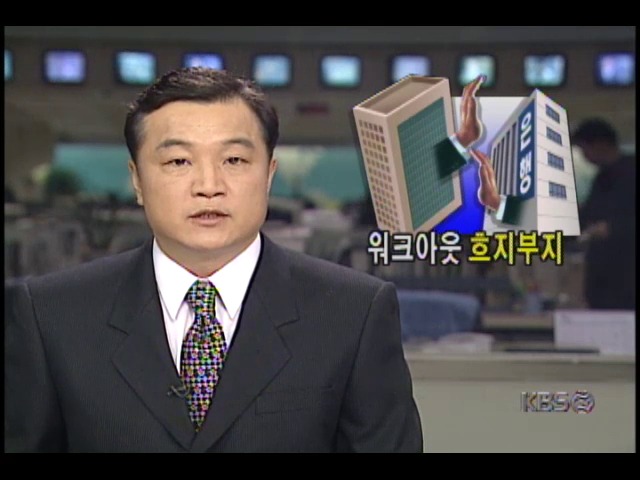 기업구조조정, 일부은행과 기업들 버티기로 실효 못거둬 