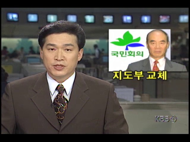 서상목 한나라당의원 체포동의안 부결; 국민회의 지도부 교체 