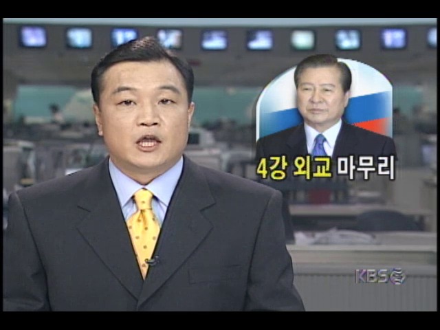 김대중대통령, 러시아 방문 성과