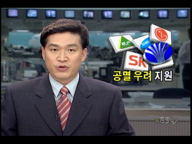 4대 재벌그룹 중심으로 대우지원