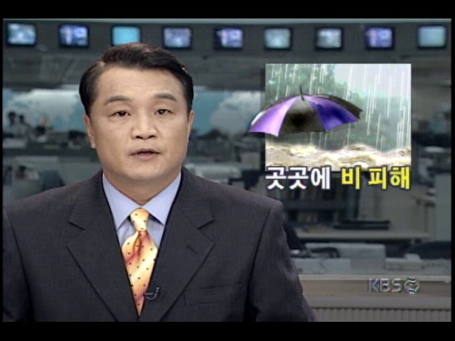 호우주의보 내려진 서울시내 상황